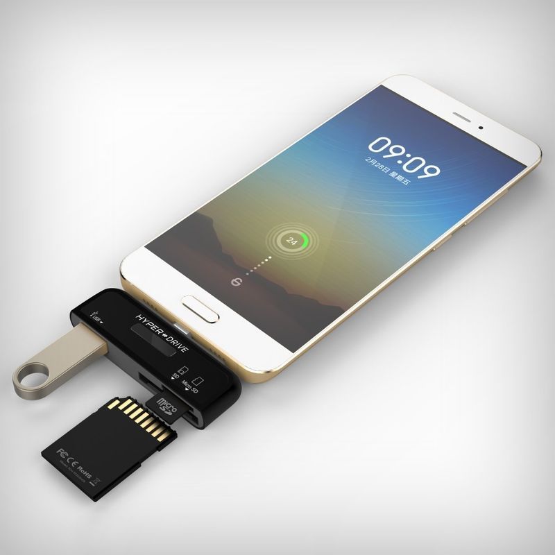 Smartphone Media Card Drives