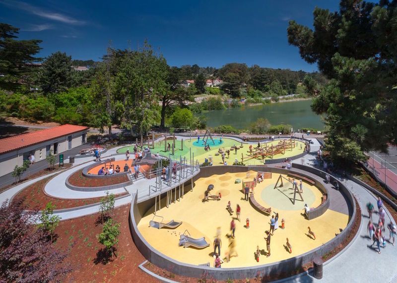 Colorful Amorphous Playgrounds