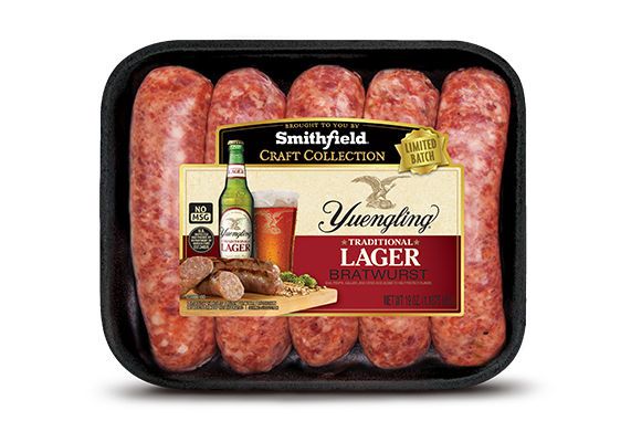 Lager-Infused Sausages