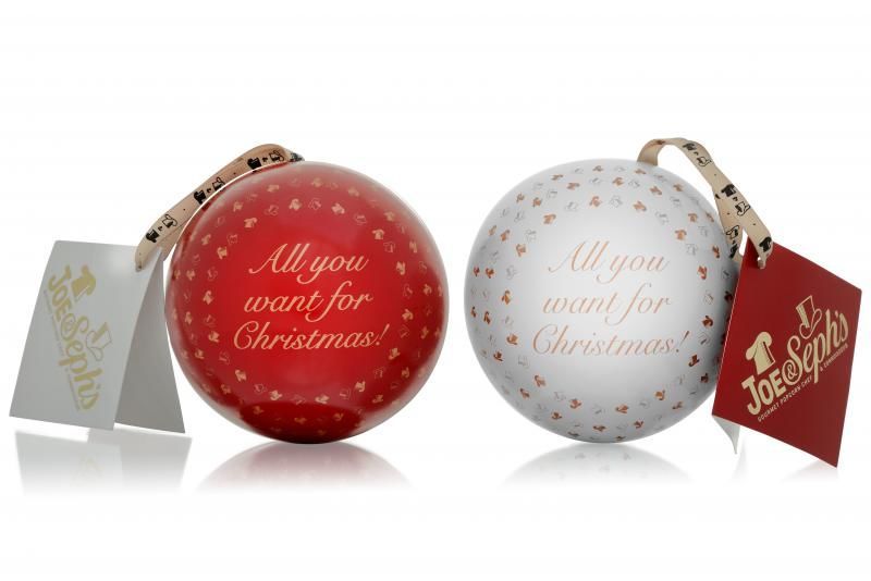 Festive Snack-Filled Baubles