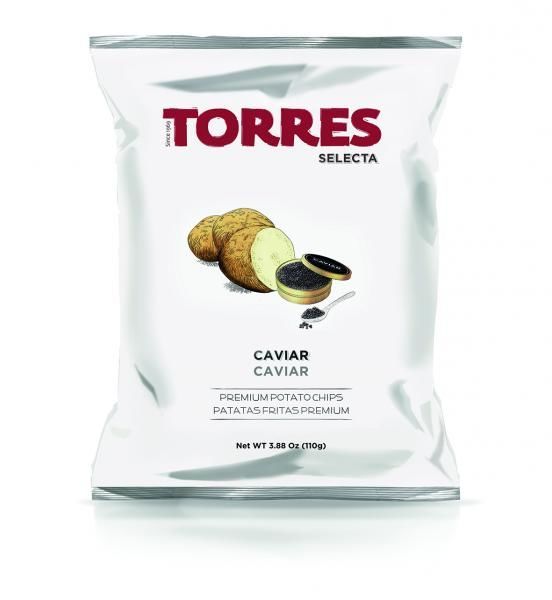 Caviar-Flavored Potato Chips