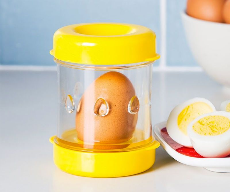 Mess-Free Egg Peelers