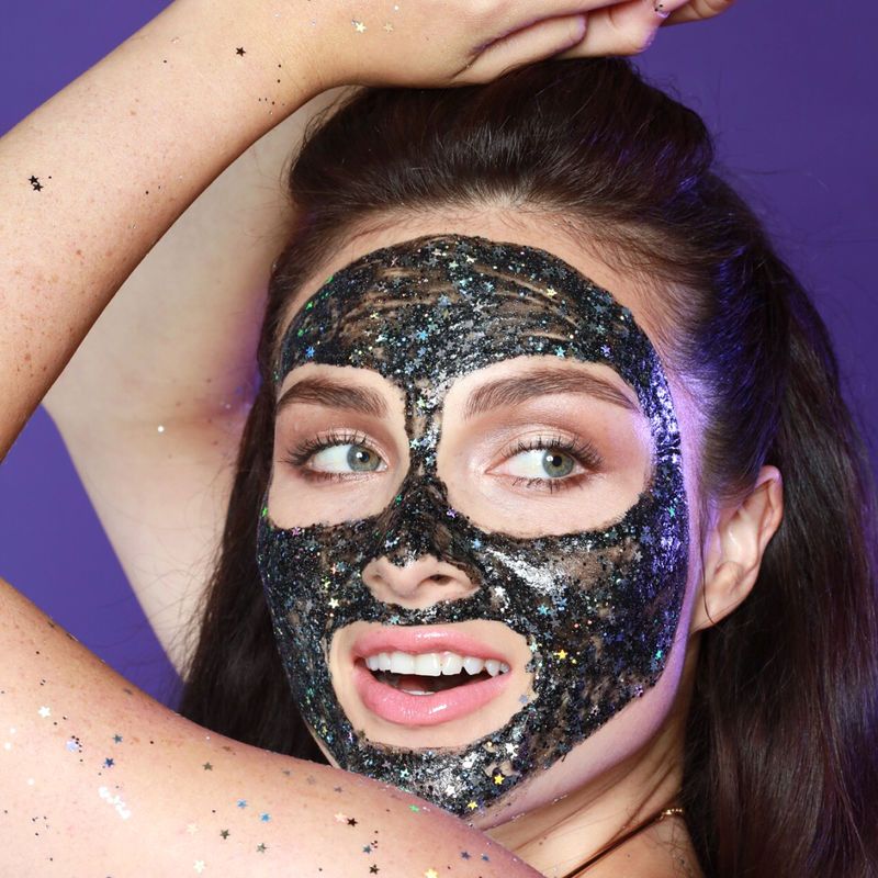 Glittery Face Treatments