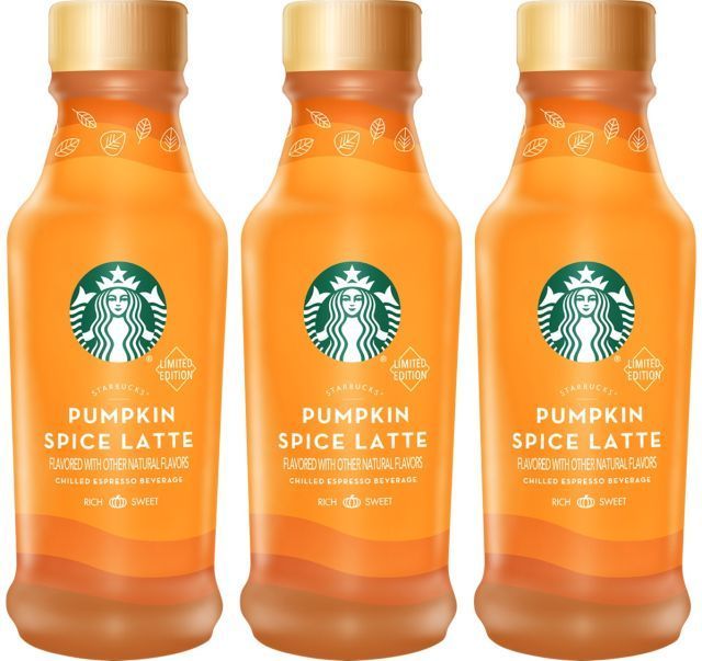 Bottled Seasonal Latte Beverages