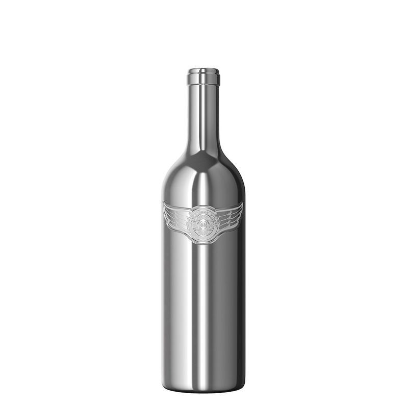 Metallic Wine Bottles