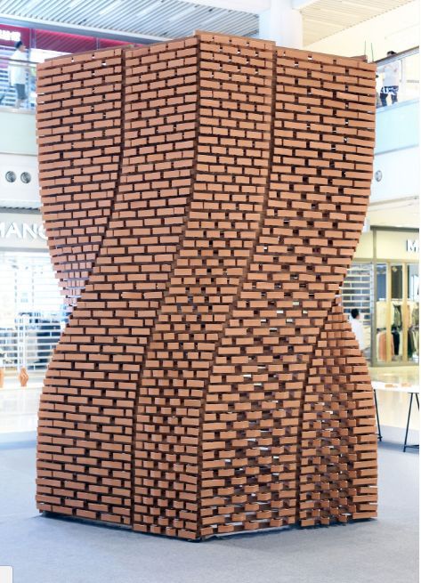 Printed Brick Pavilions