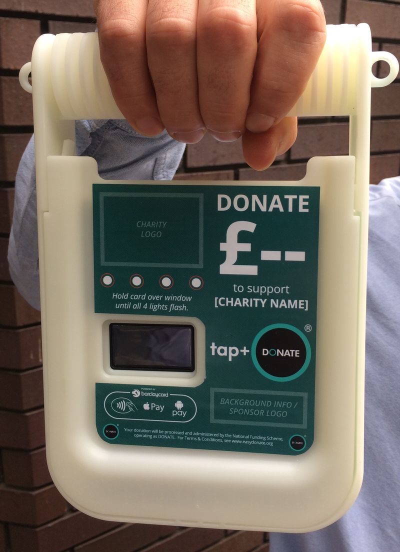 Contactless Donation Units