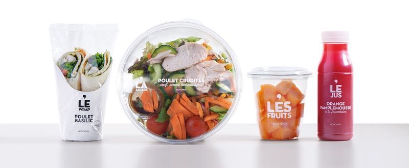 Transparent To-Go Packaging