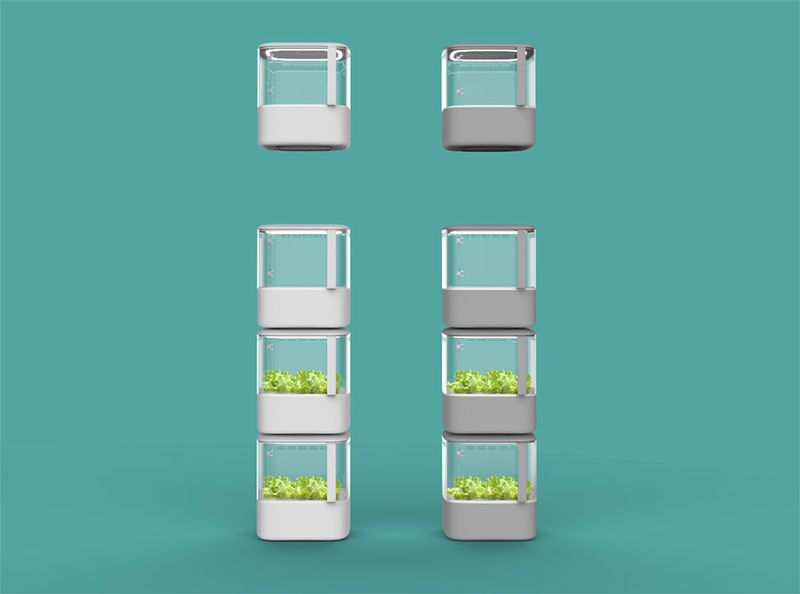 Stackable Indoor Gardens