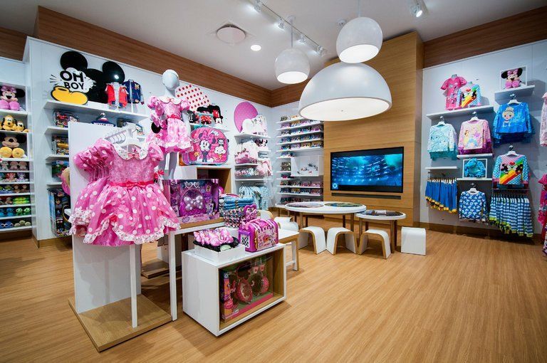 Redesigned Disney Stores