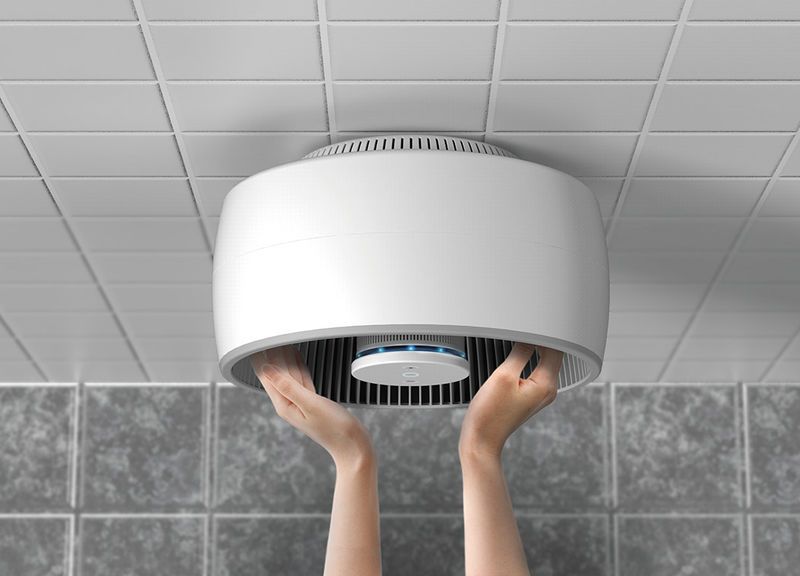 Air-Filtering Hand Dryers