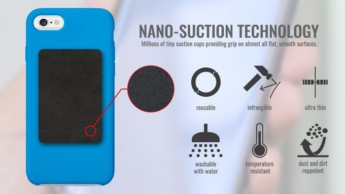 Phone-Compatible Suction Pads