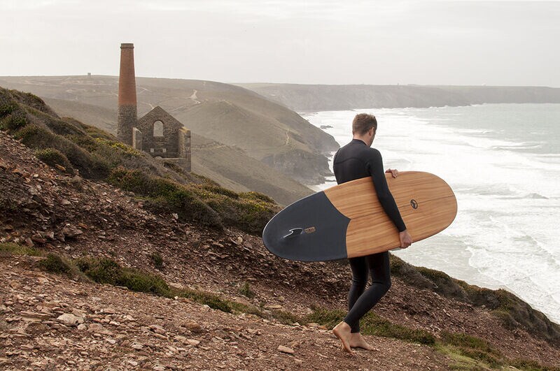 Sustainable Wood Surfboards