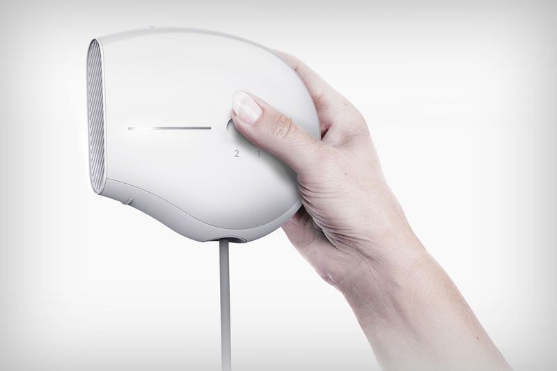 Curvaceously Compact Hair Dryers