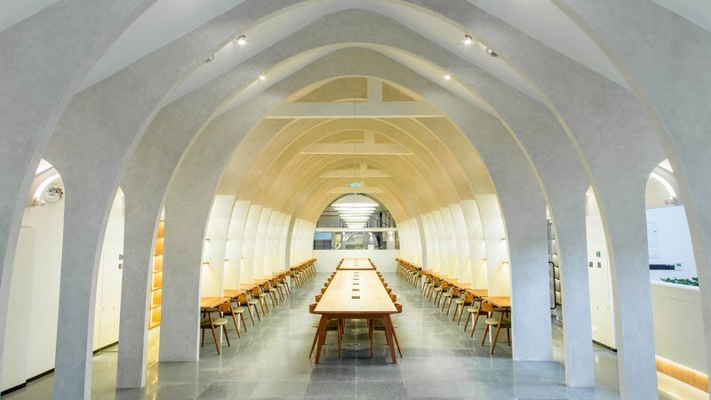 Church-Like Co-Working Spaces