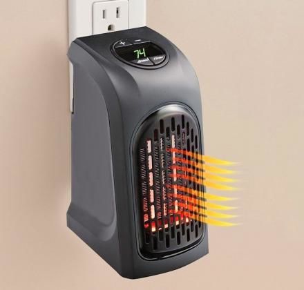 Portable Outlet-Mounted Heaters