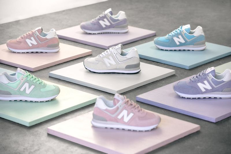 Spring-Ready Pastel Sneakers