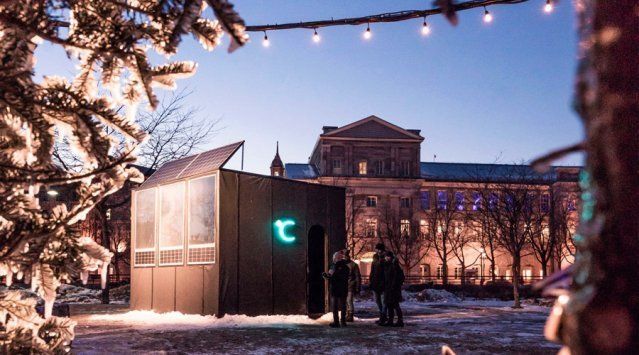 Solar-Heated Igloos