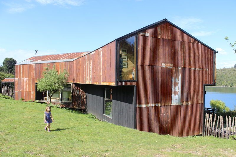 Salvaged Lakeside Cottages