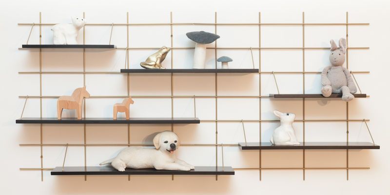 Modular Wall-Mounted Shelving