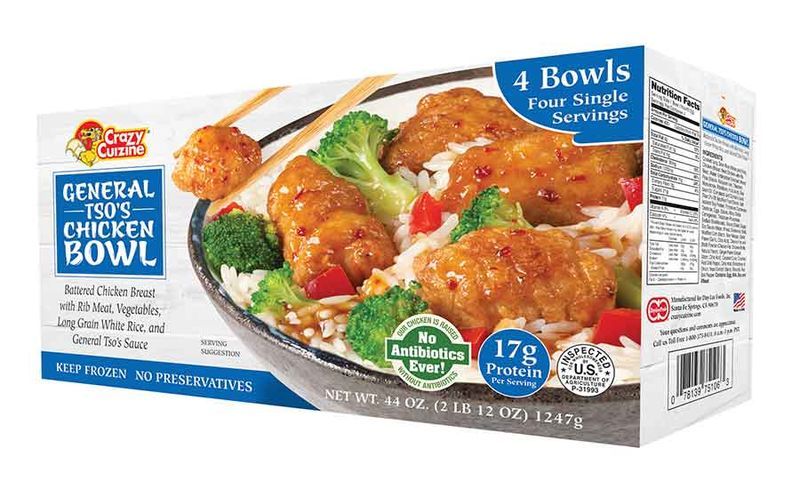 Preservative-Free Frozen Meals