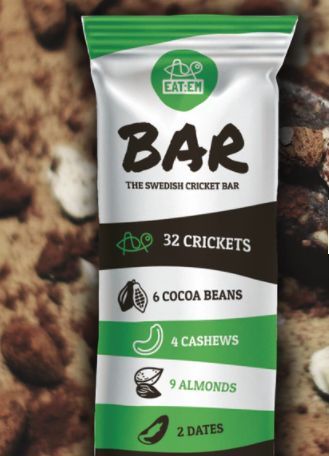 Cricket-Based Energy Bars