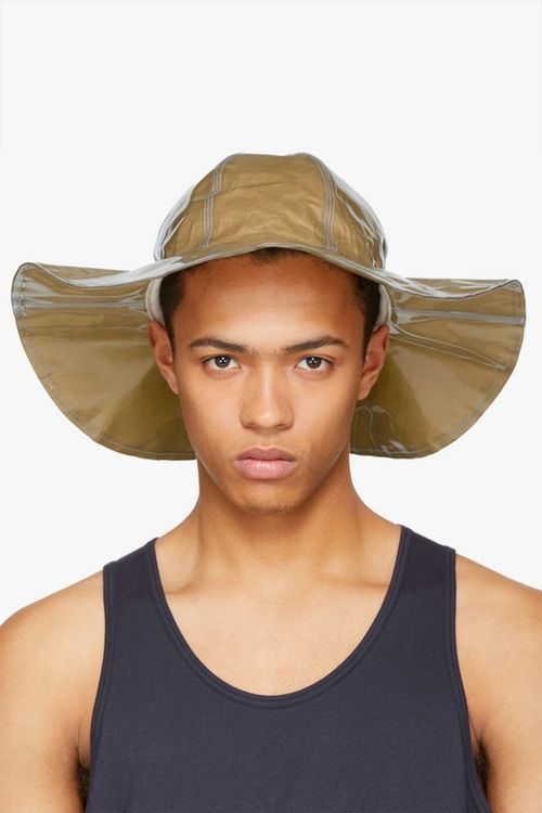 Brimmed Paper Bag Hats Comme des Garcons Shirt