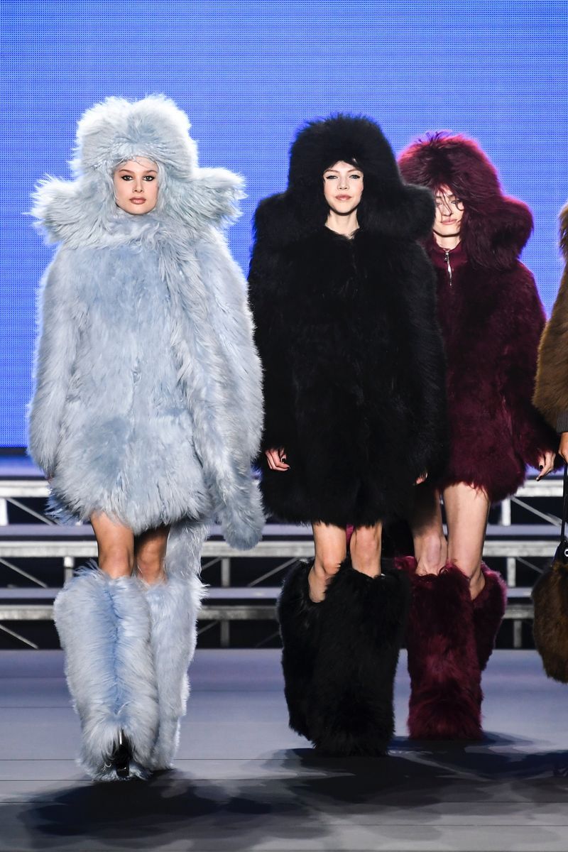 Accented Fur Fashion Pieces