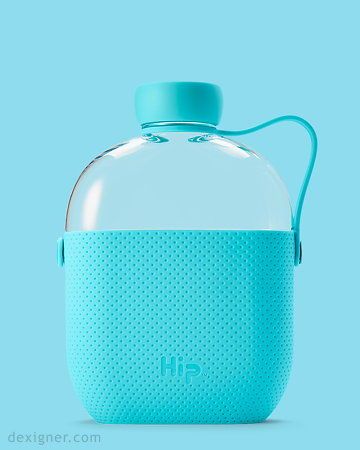 Flask-Shaped Water Bottles