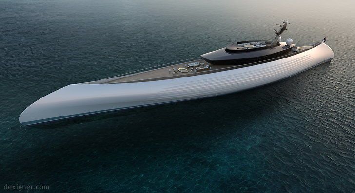 Canoe-Inspired Luxury Yachts