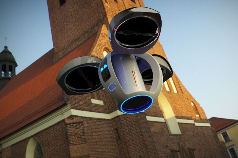 Air-Purifying Gaming Drones Main Gallery Image