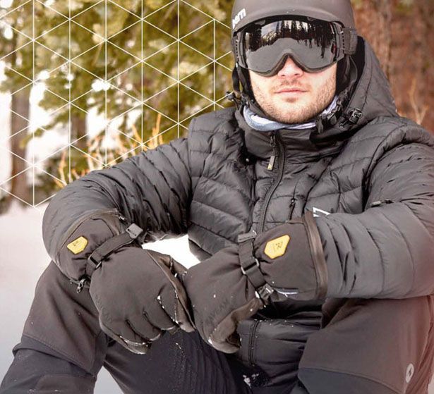 Adjustable Heated Winter Gloves