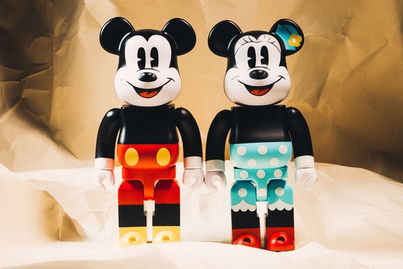 Disney-Themed Bear Figurines