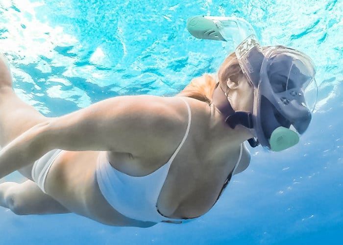 Camera-Friendly Snorkeling Masks