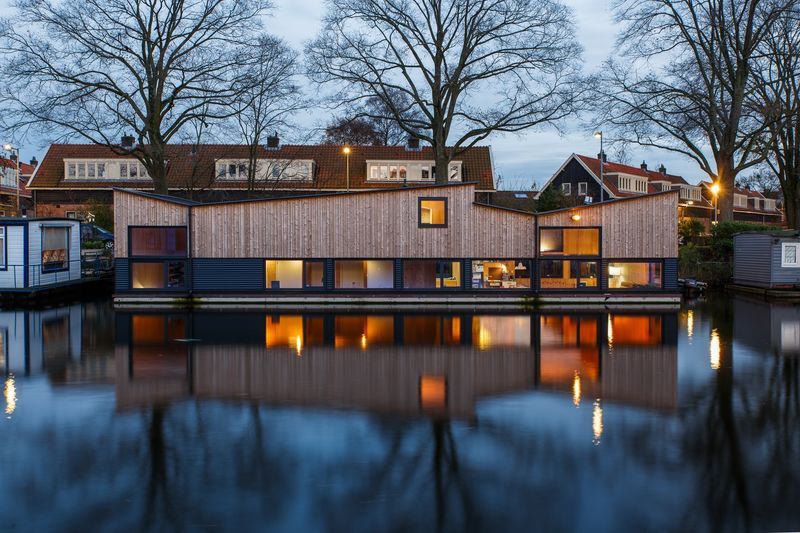 Redesigned Waterfront Townhouses