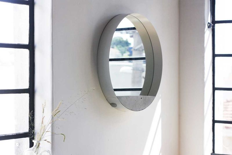 Three-Material Wall Mirrors