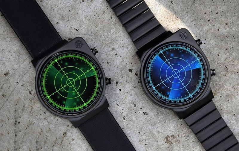 Circular Radar Timepieces