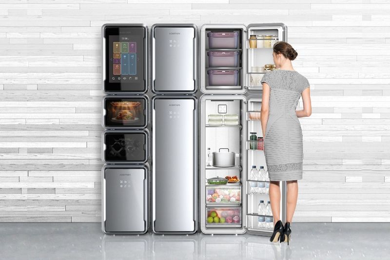 Modular Refrigerator Appliances