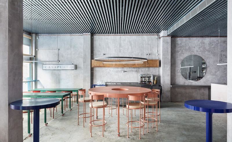 Art-Inspired Industrial Restaurants