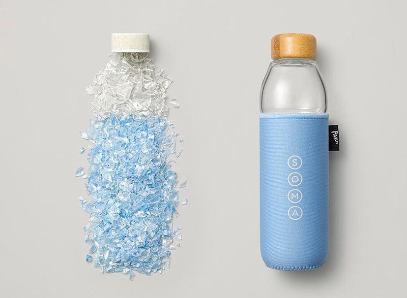 Upcycled Marine Plastic Bottles