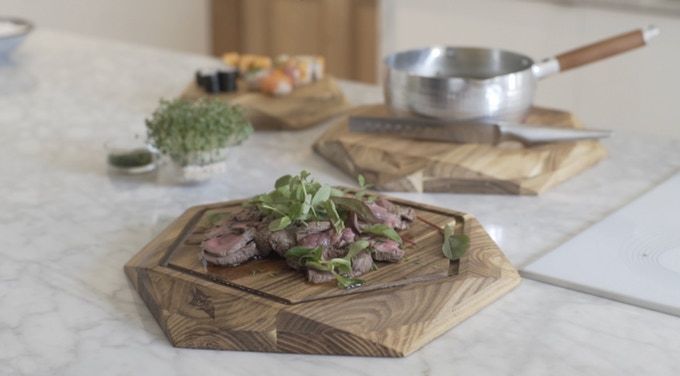 Diamond-Shaped Cutting Boards