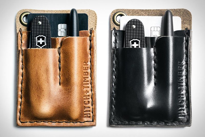 Stylish Leather Card Caddies