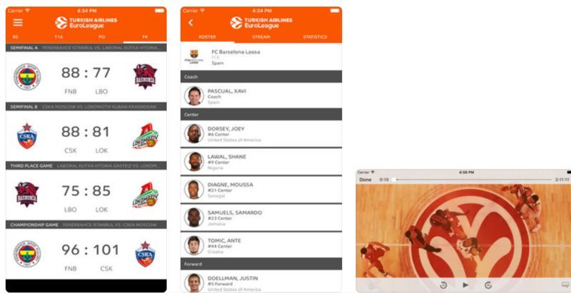 Interactive Basketball Apps