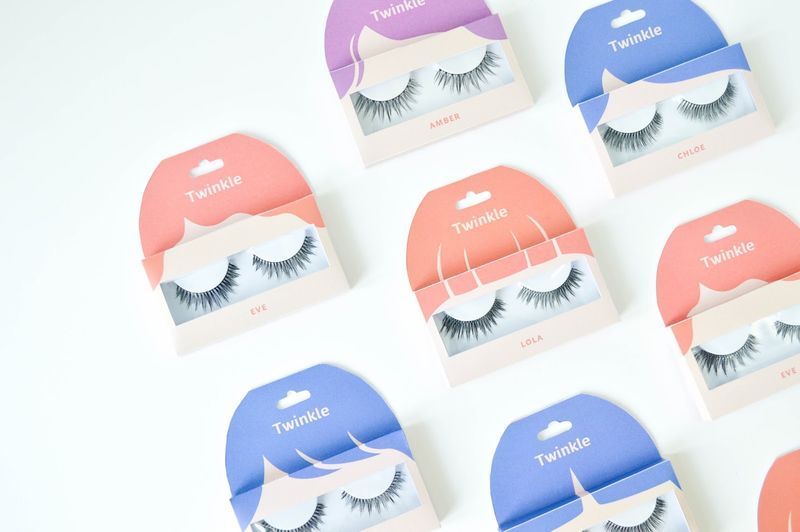 Approachable False Eyelash Packaging