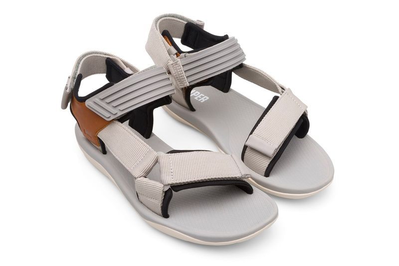 Activewear-Inspired Leather Sandals