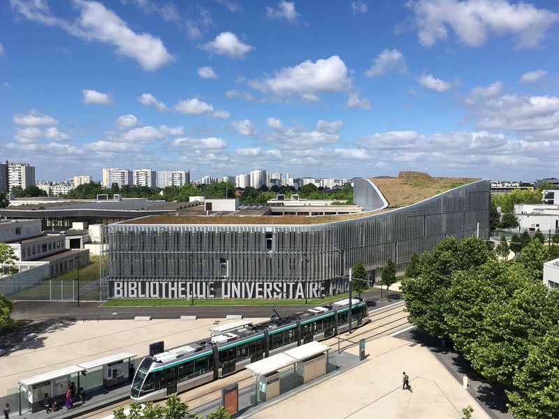 Grass-Topped Library Buildings