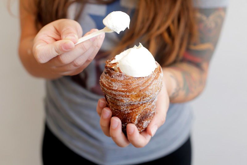 Frozen Croissant Desserts