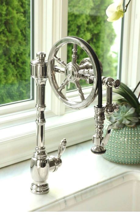 Luxurious Wheel Pulldown Faucets