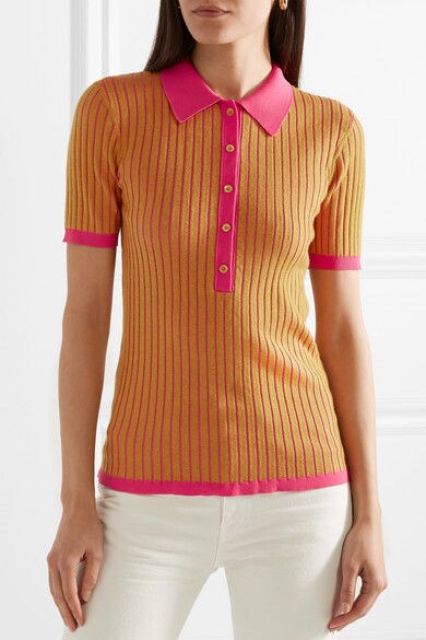 Vibrantly Striped Polos