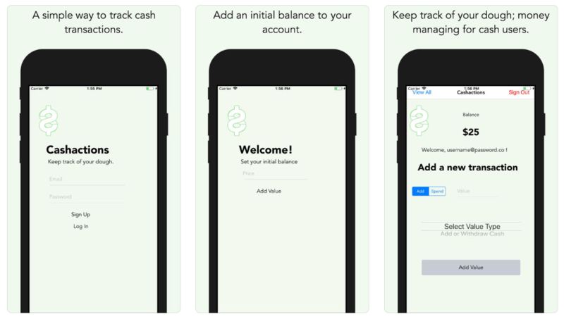 Cash-Tracking Apps